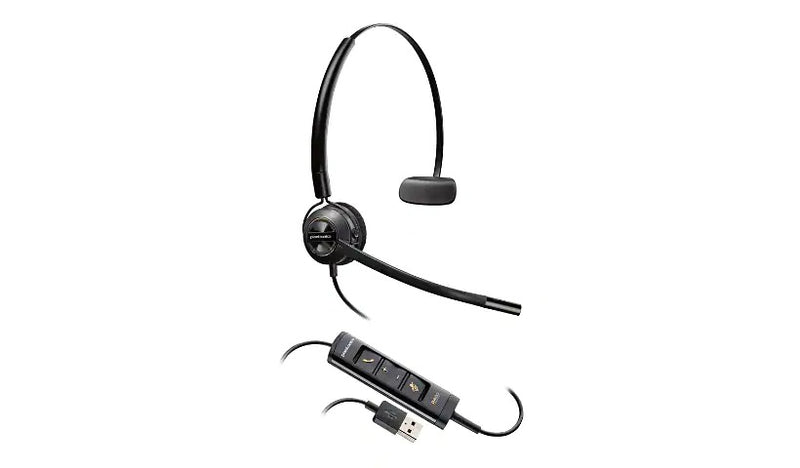 HW545 USB-A, Convertible USB Noise Cancelling Digital Headset