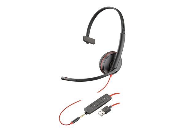 Poly Blackwire C3215 Series Mono Corded Headsets