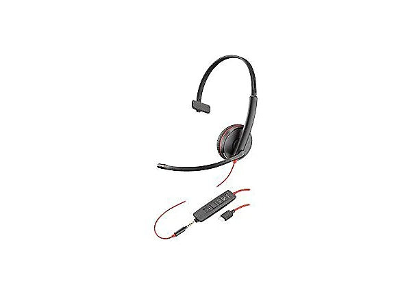 Poly Blackwire C3215 Series Mono Corded Headsets