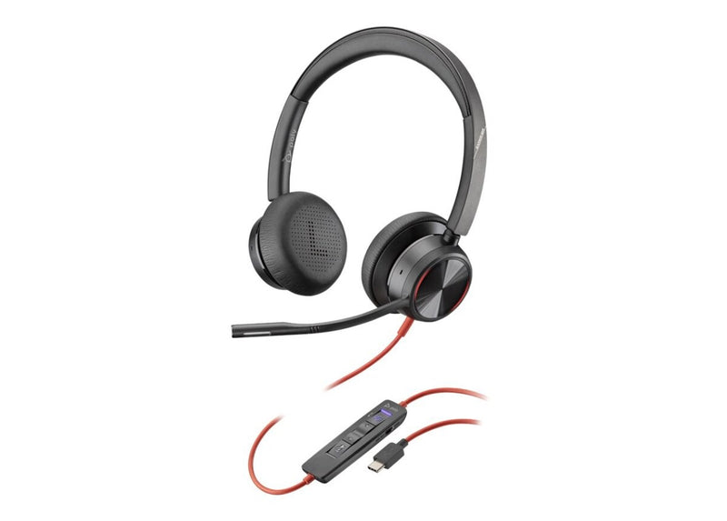 Poly Blackwire 8225 Series Stereo Corded Headsets