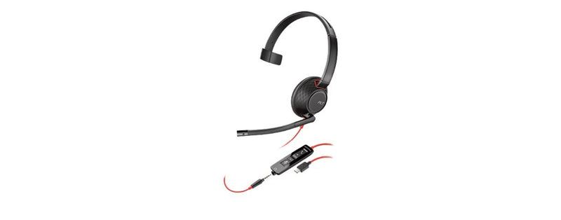 Poly Blackwire 5210 Series Mono Corded Headsets